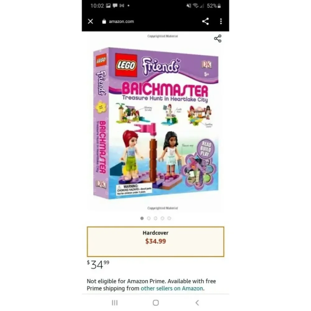 Set Of 5 Lego Friends Sets, 4 Extra Minifigures, Around 100 Extra Pieces TOO!